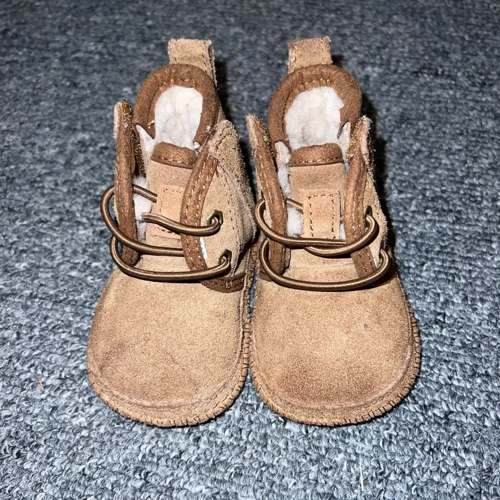 UGG Brown Suede Baby Walker Boots